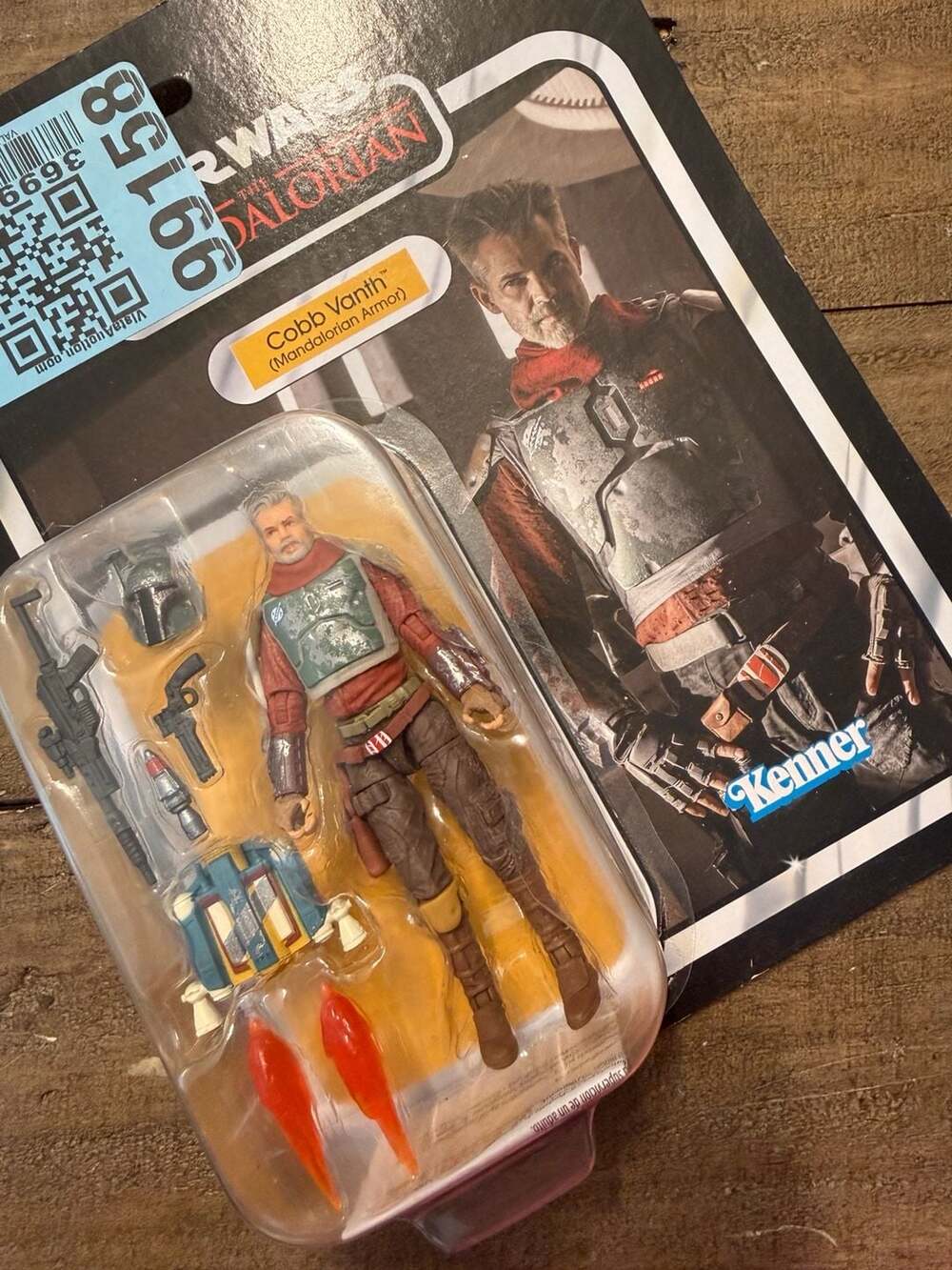 Star Wars The Vintage Collection Cobb Vanth Mandalorian Armor Action Figure